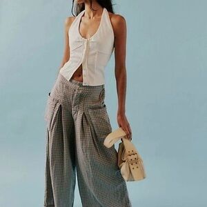 FREE PEOPLE east side trouser pants